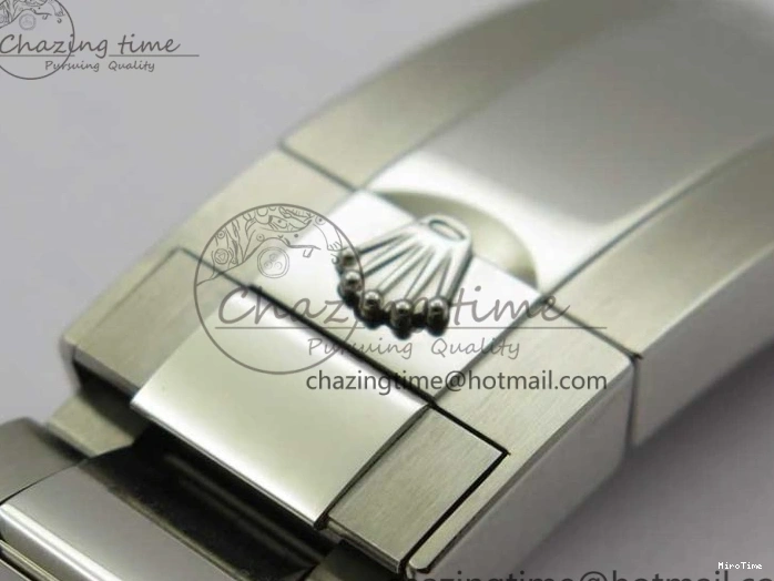 MiroTime 0319 TechFriendly Daytona 116520 SS UBF Best Edition Ice Blue MOP Crystal Markers Dial on SS Bracelet A 2938